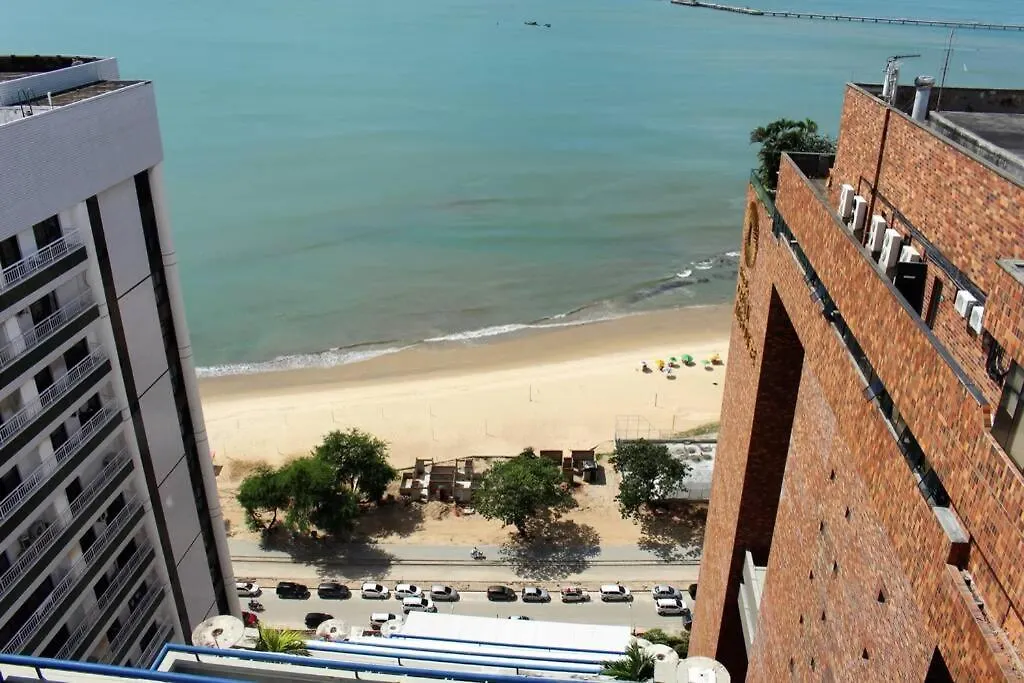 13 Flat Beira Mar Com Energia, Vaga, 3 Camas, Wi-Fi E Ar Apartment Fortaleza  Brazil