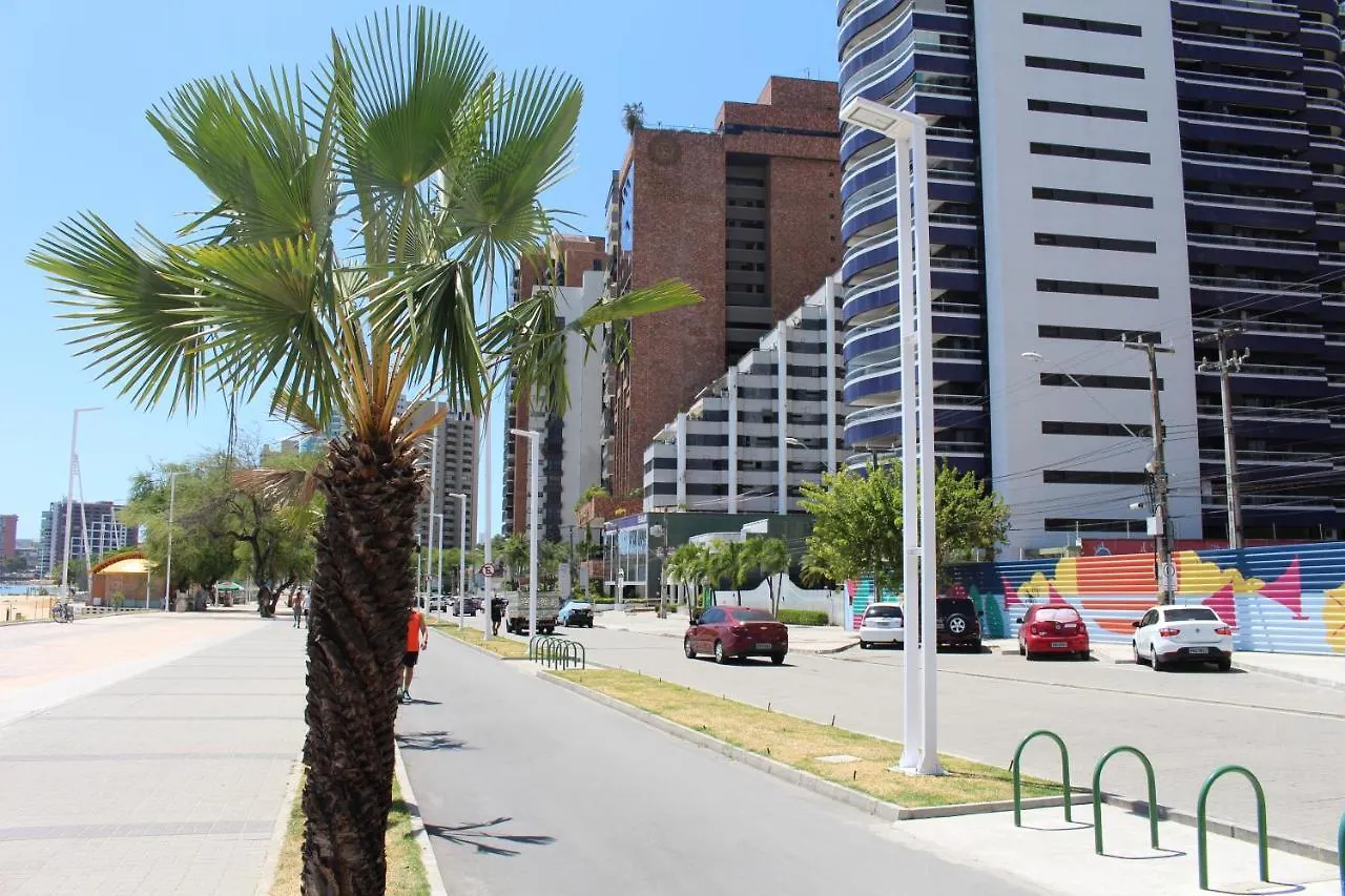 13 Flat Beira Mar Com Energia, Vaga, 3 Camas, Wi-Fi E Ar Apartment Fortaleza