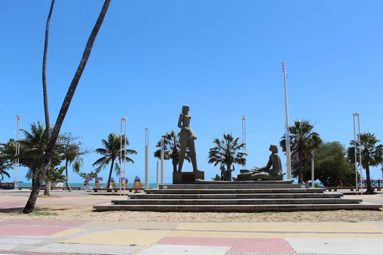 13 Flat Beira Mar Com Energia, Vaga, 3 Camas, Wi-Fi E Ar Apartment Fortaleza  0*, Fortaleza (Ceara) Brazil